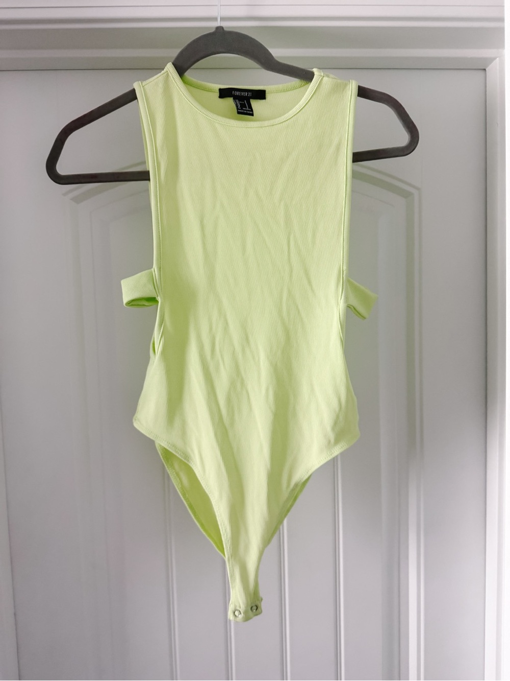 Forever 21 Neon Lime Bodysuit